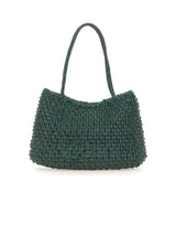 DRAGON DIFFUSION Borsa a spalla "S.Croce Cactus" GREEN Donna 