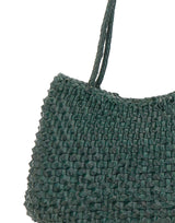 DRAGON DIFFUSION Borsa a spalla "S.Croce Cactus" GREEN Donna 