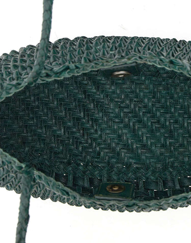 DRAGON DIFFUSION Borsa a spalla "S.Croce Cactus" GREEN Donna 