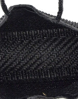 DRAGON DIFFUSION Borsa a spalla "Nantucket Cactus" BLACK Donna 