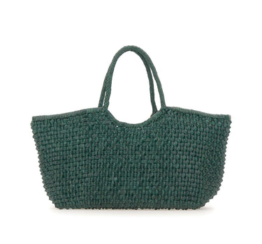 DRAGON DIFFUSION Borsa a spalla "Nantucket Cactus" GREEN Donna 