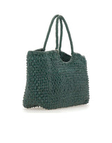 DRAGON DIFFUSION Borsa a spalla "Nantucket Cactus" GREEN Donna 