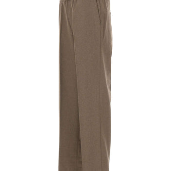 Pantaloni in flanella con elastico in vita LBP191 WV016LBR DROLE DE MONSIEUR 