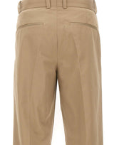 DROLE DE MONSIEUR Pantaloni "Golfer" in gabardine BEIGE Uomo 