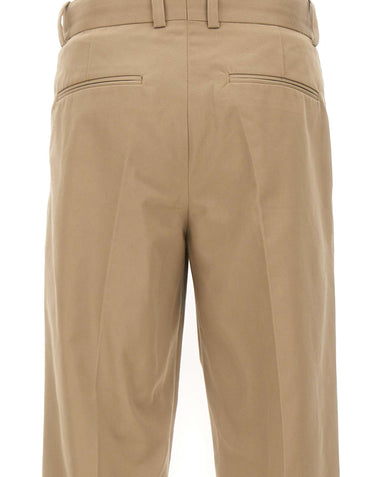 DROLE DE MONSIEUR Pantaloni "Golfer" in gabardine BEIGE Uomo 