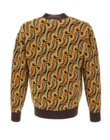 DROLE DE MONSIEUR Cardigan "D Mirror Abstrait" MULTICOLOR Uomo 