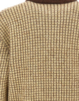 DROLE DE MONSIEUR Cardigan in maglia waffle YELLOW Uomo 