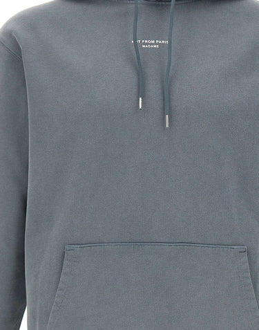 DROLE DE MONSIEUR Felpa "Slogan classique" GREY Uomo 