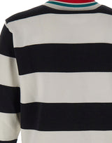 DROLE DE MONSIEUR Polo a righe con ricamo MULTICOLOR Uomo 