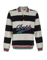 DROLE DE MONSIEUR Polo a righe con ricamo MULTICOLOR Uomo 