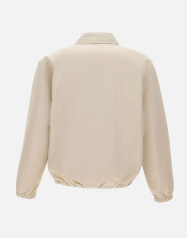 Giacca in nylon con slogan PERMJT296 PA014LBG DROLE DE MONSIEUR 