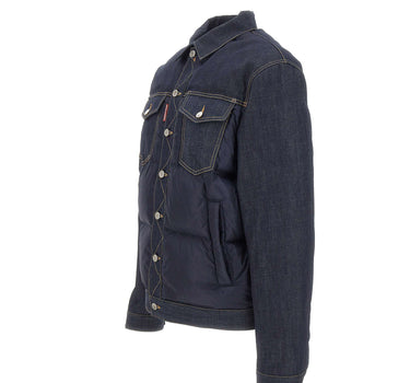 Giacca "Hybrid Puffer Jean" S74AM1610 D30011964 DSQUARED2 