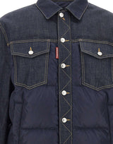Giacca "Hybrid Puffer Jean" S74AM1610 D30011964 DSQUARED2 