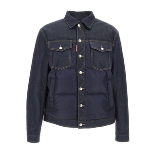 Giacca "Hybrid Puffer Jean" S74AM1610 D30011964 DSQUARED2 