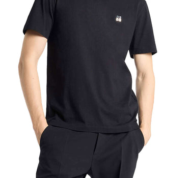 DSQUARED2 T-shirt "Metal D2 Upside Down" BLACK Uomo 