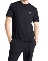DSQUARED2 T-shirt "Metal D2 Upside Down" BLACK Uomo 