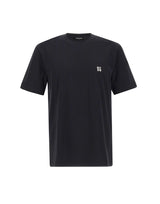 DSQUARED2 T-shirt "Metal D2 Upside Down" BLACK Uomo 