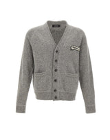 Cardigan Basic in misto lana S74HA1667 D13233860 DSQUARED2 