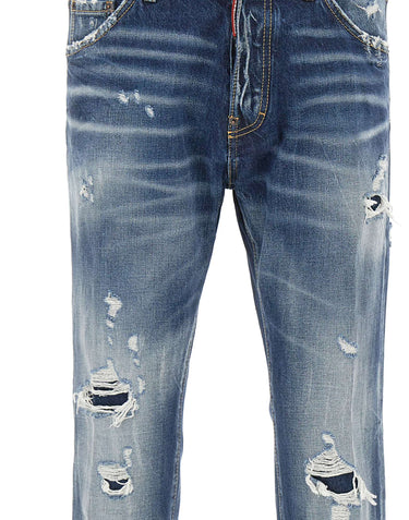 DSQUARED2 Jeans "Teddy" Light Blue Uomo 