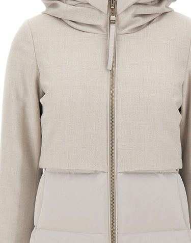 DUNO Piumino "Balloon Prato Mestre" BEIGE Donna 