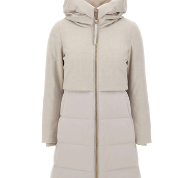 DUNO Piumino "Balloon Prato Mestre" BEIGE Donna 