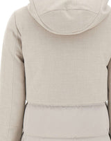 DUNO Piumino "Balloon Prato Mestre" BEIGE Donna 