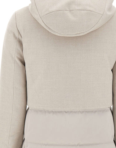 DUNO Piumino "Balloon Prato Mestre" BEIGE Donna 