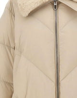 DUNO Piumino "Celia" WHITE Donna 
