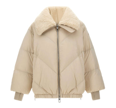 DUNO Piumino "Celia" WHITE Donna 