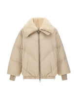 DUNO Piumino "Celia" WHITE Donna 