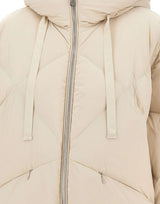 DUNO Piumino "Peggie" WHITE Donna 