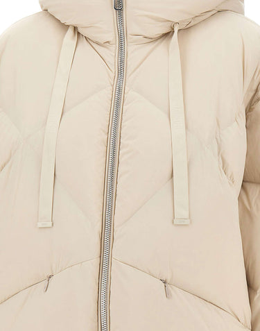 DUNO Piumino "Peggie" WHITE Donna 