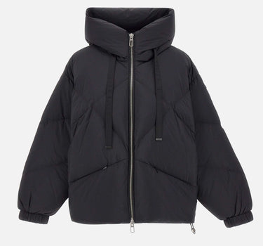 DUNO Piumino "Peggie" BLACK Donna 