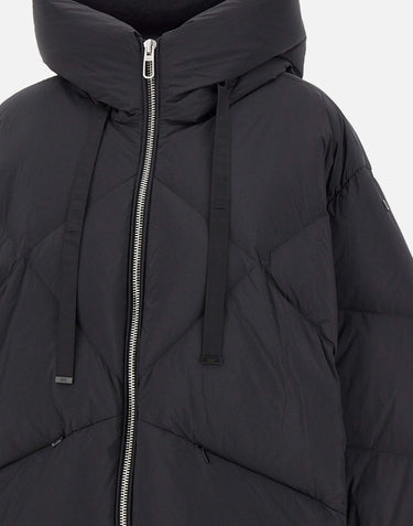 DUNO Piumino "Peggie" BLACK Donna 
