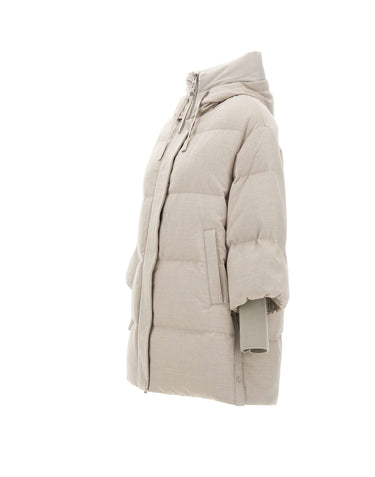DUNO Piumino "Yume" BEIGE Donna 