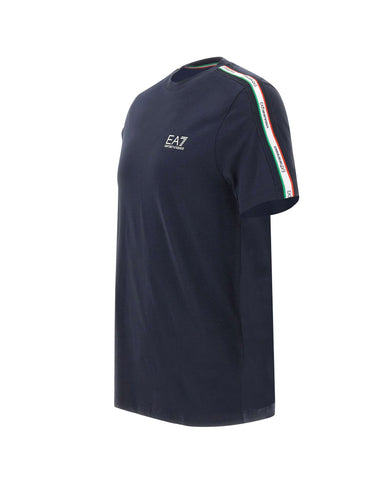 EA7 T-shirt "Italian Spirit" BLUE Uomo 