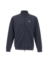 EA7 Felpa con zip BLUE Uomo 