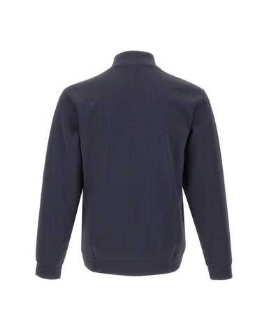 EA7 Felpa con zip BLUE Uomo 