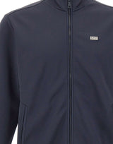 EA7 Felpa con zip BLUE Uomo 