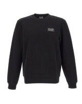 Felpa in cotone a costine 7M002231 AF21822UC001 EA7 