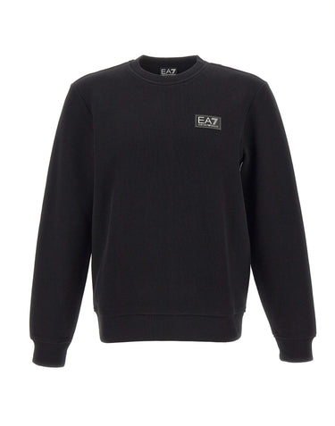 Felpa in cotone a costine 7M002231 AF21822UC001 EA7 