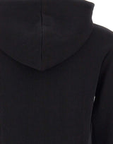 EA7 Felpa in cotone con cappuccio BLACK Uomo 