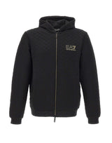EA7 Felpa con cappuccio BLACK Uomo 