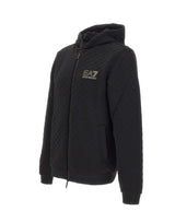 EA7 Felpa con cappuccio BLACK Uomo 
