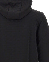 EA7 Felpa con cappuccio BLACK Uomo 