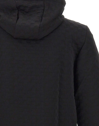 EA7 Felpa con cappuccio BLACK Uomo 