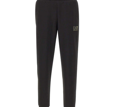 EA7 Pantaloni jogger in jersey BLACK Uomo 