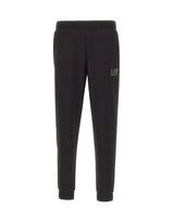 EA7 Pantaloni jogger in jersey BLACK Uomo 