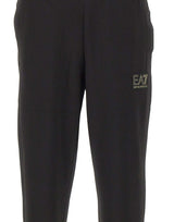 EA7 Pantaloni jogger in jersey BLACK Uomo 