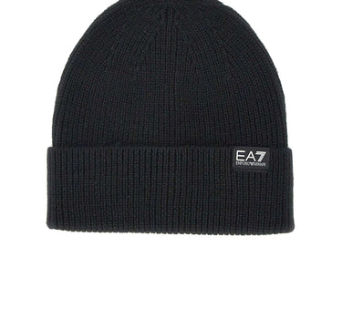 EA7 Cappello in misto lana BLACK Uomo 